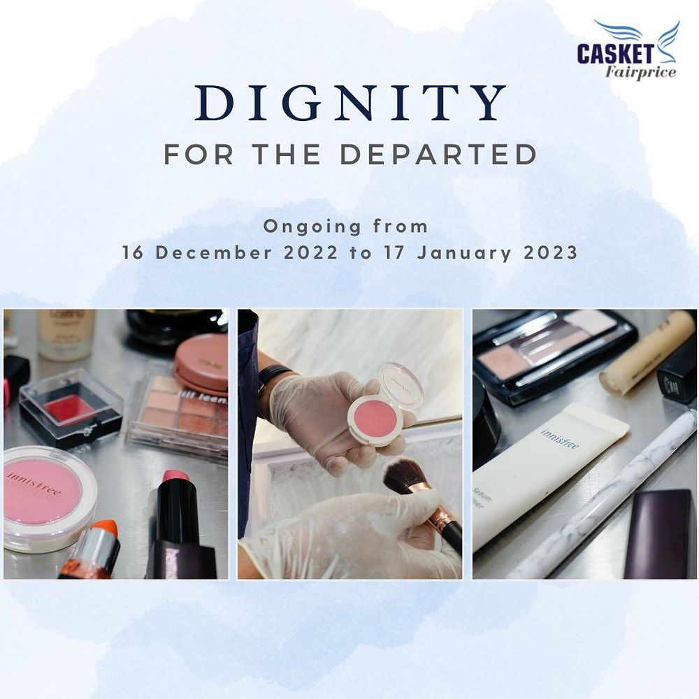 Dec 19 to Jan 17 Donate Unused Cosmetics Recyclopedia.sg